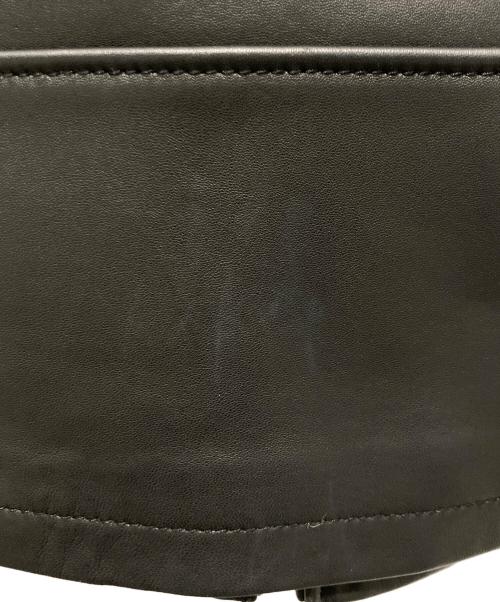 JOURNAL STANDARD（ジャーナルスタンダード）JOURNAL STANDARD (ジャーナルスタンダード) ラムレザーシングルライダースジャケット ブラック サイズ:Sの古着・服飾アイテム