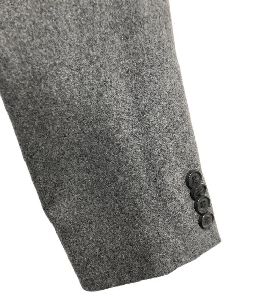 HUGO BOSS（ヒューゴ ボス）HUGO BOSS (ヒューゴ ボス) ウールチェスターコート グレー サイズ:46の古着・服飾アイテム