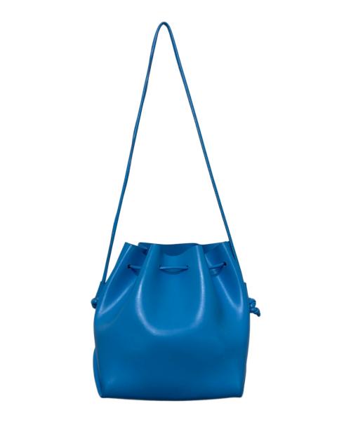 YAHKI（ヤーキ）YAHKI (ヤーキ) SOFT W FACE ドロストショルダーバッグ スカイブルーの古着・服飾アイテム