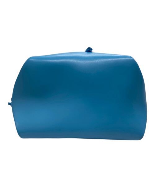 YAHKI（ヤーキ）YAHKI (ヤーキ) SOFT W FACE ドロストショルダーバッグ スカイブルーの古着・服飾アイテム