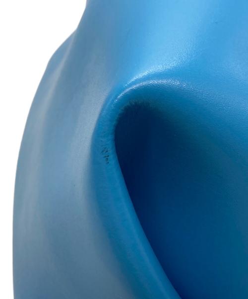 YAHKI（ヤーキ）YAHKI (ヤーキ) SOFT W FACE ドロストショルダーバッグ スカイブルーの古着・服飾アイテム