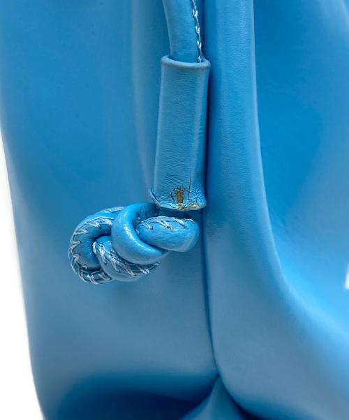 YAHKI（ヤーキ）YAHKI (ヤーキ) SOFT W FACE ドロストショルダーバッグ スカイブルーの古着・服飾アイテム