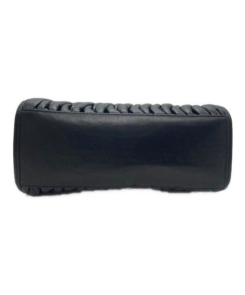 COACH（コーチ）COACH (コーチ) ミニノリータ サッチェル ギャザー2wayショルダーバッグ ブラック サイズ:なしの古着・服飾アイテム