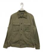 DIESELディーゼル）の古着「ミリタリーシャツ」｜カーキ