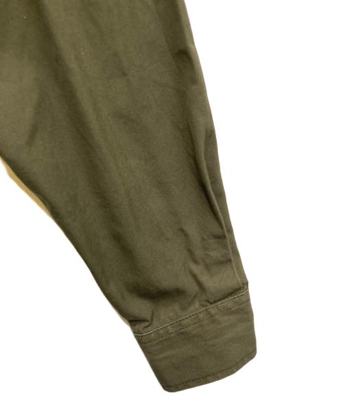 DIESEL（ディーゼル）DIESEL (ディーゼル) ミリタリーシャツ カーキ サイズ:Ｍの古着・服飾アイテム