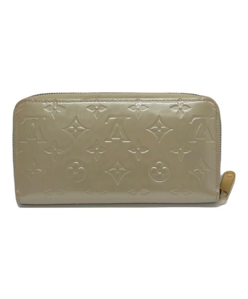 LOUIS VUITTON（ルイ ヴィトン）LOUIS VUITTON (ルイ ヴィトン) ヴェルニ ジッピー ウォレット アイボリーの古着・服飾アイテム