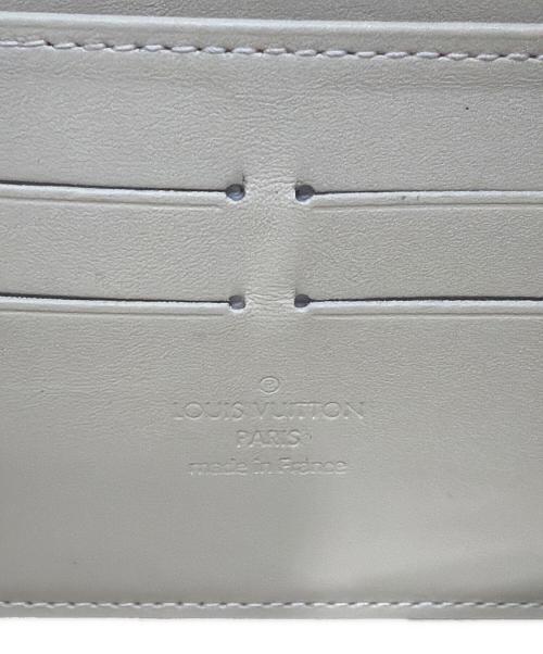 LOUIS VUITTON（ルイ ヴィトン）LOUIS VUITTON (ルイ ヴィトン) ヴェルニ ジッピー ウォレット アイボリーの古着・服飾アイテム