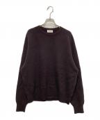 Glenmacグレンマック）の古着「GEELONG LAMBS WOOL クルーネックニット」｜ブラウン