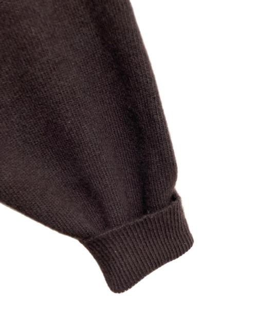Glenmac（グレンマック）Glenmac (グレンマック) GEELONG LAMBS WOOL クルーネックニット ブラウン サイズ:46の古着・服飾アイテム
