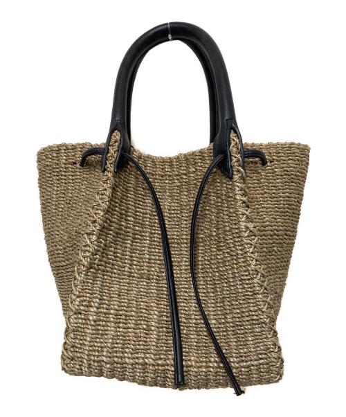 outersunset（アウターサンセット）OUTERSUNSET (アウターサンセット) abaca basket bag ベージュの古着・服飾アイテム