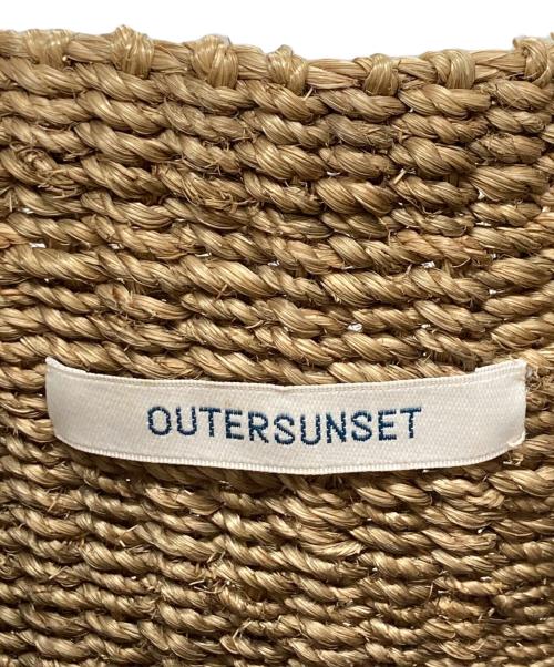 outersunset（アウターサンセット）OUTERSUNSET (アウターサンセット) abaca basket bag ベージュの古着・服飾アイテム