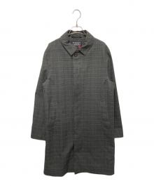 417 by EDIFICE（417 バイ エディフィス）の古着「ステンカラーコート」｜グレー