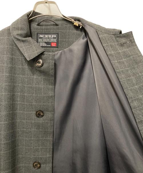 417 by EDIFICE（417 バイ エディフィス）417 by EDIFICE (417 バイ エディフィス) ステンカラーコート グレー サイズ:Ⅼの古着・服飾アイテム