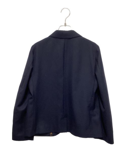 BEAMS BOY（ビームスボーイ）BEAMS BOY (ビームスボーイ) ポリエステル ウール 3ボタン ブレザー ネイビーの古着・服飾アイテム