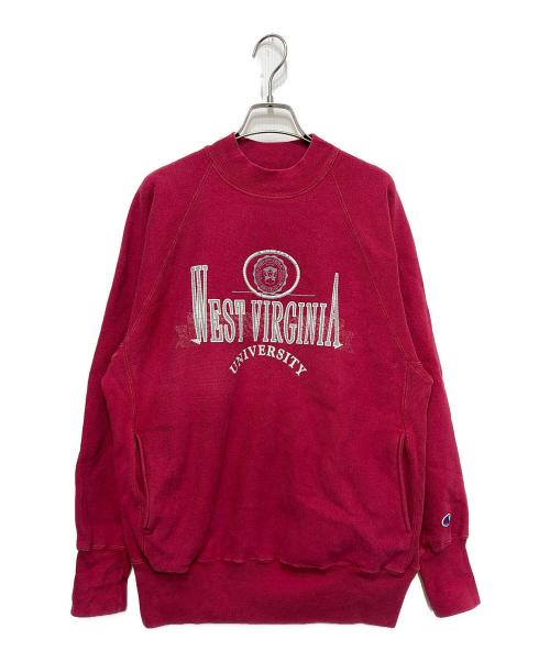 Champion REVERSE WEAVE（チャンピオン リバース ウィーブ）Champion REVERSE WEAVE (チャンピオン リバース ウィーブ) 90'sカレッジロゴスウェット レッド サイズ:XLの古着・服飾アイテム