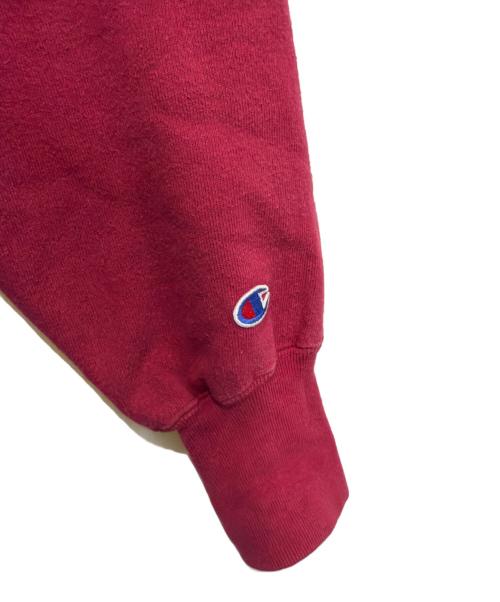 Champion REVERSE WEAVE（チャンピオン リバース ウィーブ）Champion REVERSE WEAVE (チャンピオン リバース ウィーブ) 90'sカレッジロゴスウェット レッド サイズ:XLの古着・服飾アイテム