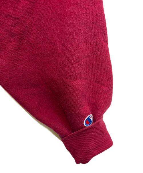 Champion REVERSE WEAVE（チャンピオン リバース ウィーブ）Champion REVERSE WEAVE (チャンピオン リバース ウィーブ) 90'sカレッジロゴスウェット レッド サイズ:XLの古着・服飾アイテム