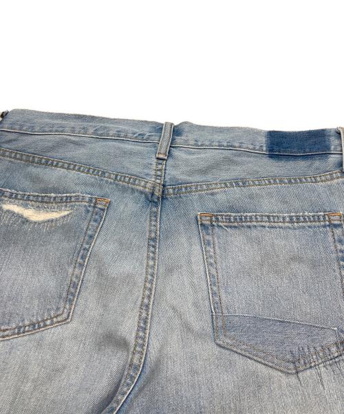 POLO RALPH LAUREN（ポロ・ラルフローレン）POLO RALPH LAUREN (ポロ・ラルフローレン) パッチワークダメージデニムパンツ ブルー サイズ:28の古着・服飾アイテム