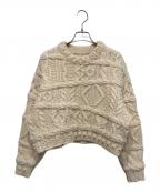 Coohemコーヘン）の古着「アランニット」｜アイボリー