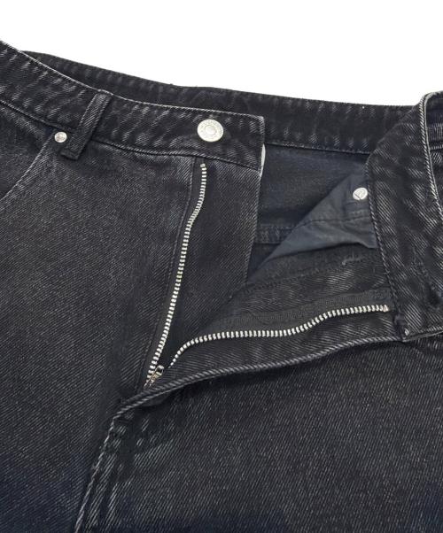 adidas（アディダス）adidas (アディダス) デニムファイヤーバードパンツ ブラック サイズ:71㎝（W28）の古着・服飾アイテム