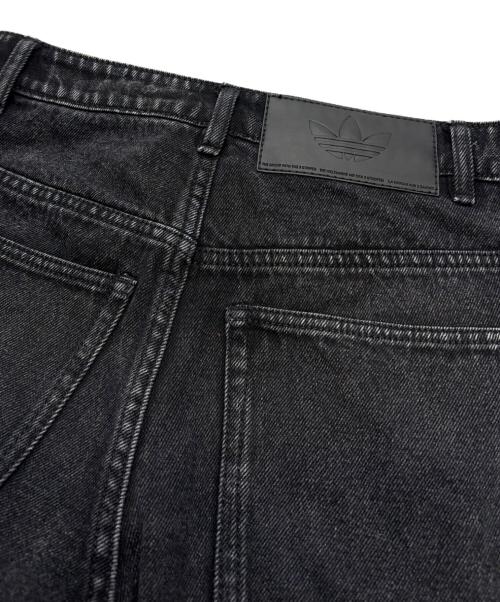 adidas（アディダス）adidas (アディダス) デニムファイヤーバードパンツ ブラック サイズ:71㎝（W28）の古着・服飾アイテム