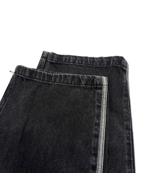 adidas（アディダス）adidas (アディダス) デニムファイヤーバードパンツ ブラック サイズ:71㎝（W28）の古着・服飾アイテム