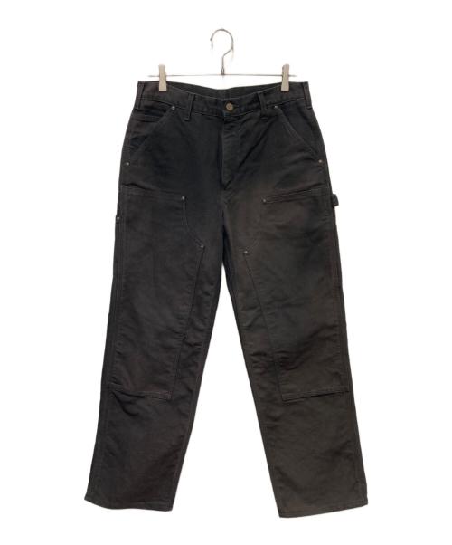 CarHartt（カーハート）CarHartt (カーハート) ブルフロント ウォッシュド ダック ペインターパンツ ブラック サイズ:32×30の古着・服飾アイテム
