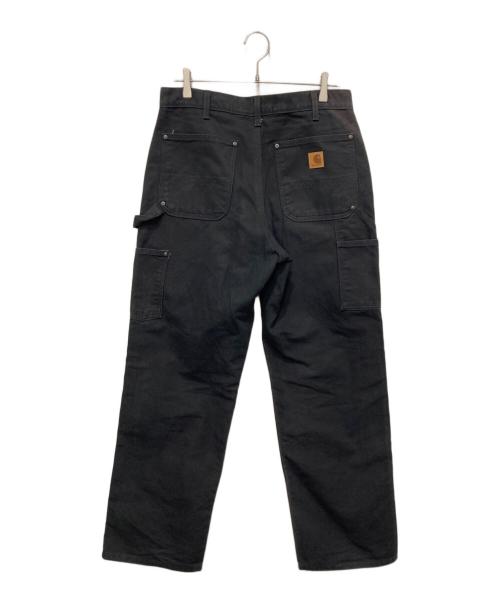 CarHartt（カーハート）CarHartt (カーハート) ブルフロント ウォッシュド ダック ペインターパンツ ブラック サイズ:32×30の古着・服飾アイテム