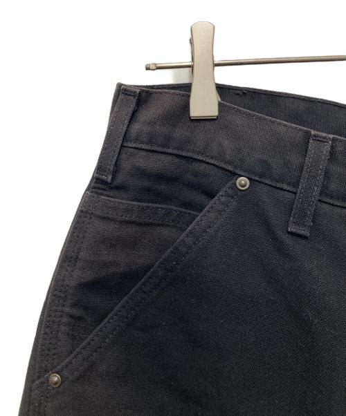 CarHartt（カーハート）CarHartt (カーハート) ブルフロント ウォッシュド ダック ペインターパンツ ブラック サイズ:32×30の古着・服飾アイテム