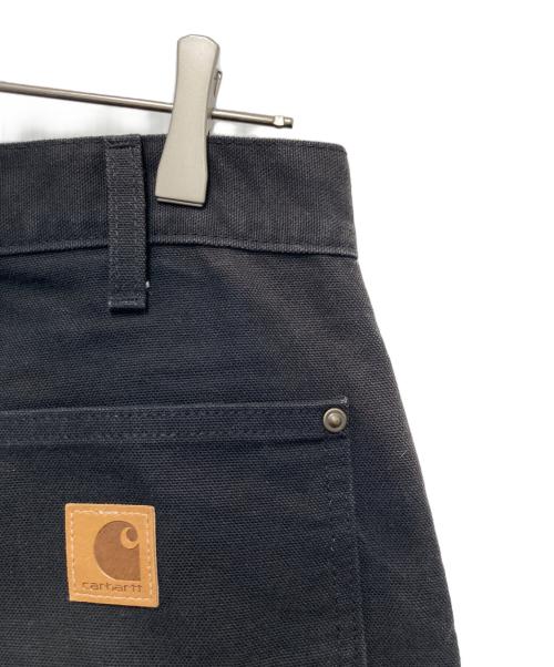 CarHartt（カーハート）CarHartt (カーハート) ブルフロント ウォッシュド ダック ペインターパンツ ブラック サイズ:32×30の古着・服飾アイテム