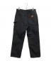 CarHartt (カーハート) ブルフロント ウォッシュド ダック ペインターパンツ ブラック サイズ:32×30：12000円