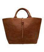 gentenゲンテン）の古着「レザートートバッグ」｜ブラウン