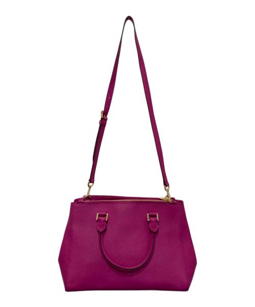 MICHAEL KORS（マイケルコース）MICHAEL KORS (マイケルコース) 2WAYショルダーバッグ ピンクの古着・服飾アイテム