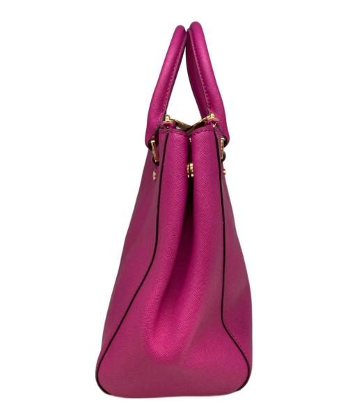 MICHAEL KORS（マイケルコース）MICHAEL KORS (マイケルコース) 2WAYショルダーバッグ ピンクの古着・服飾アイテム
