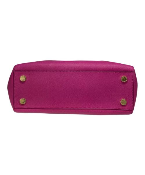 MICHAEL KORS（マイケルコース）MICHAEL KORS (マイケルコース) 2WAYショルダーバッグ ピンクの古着・服飾アイテム