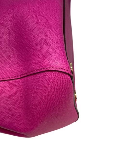 MICHAEL KORS（マイケルコース）MICHAEL KORS (マイケルコース) 2WAYショルダーバッグ ピンクの古着・服飾アイテム