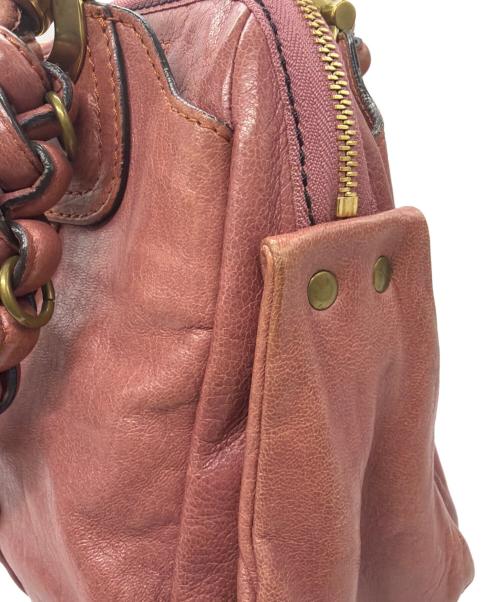 Chloe（クロエ）Chloe (クロエ) ミニボストンバッグ ピンクの古着・服飾アイテム