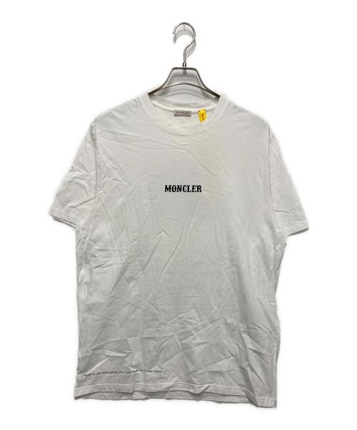 MONCLER GENIUS（モンクレール ジーニアス）MONCLER GENIUS (モンクレール ジーニアス) サーカスプリントTシャツ ホワイト サイズ:Lの古着・服飾アイテム