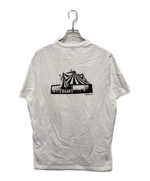 MONCLER GENIUS（モンクレール ジーニアス）MONCLER GENIUS (モンクレール ジーニアス) サーカスプリントTシャツ ホワイト サイズ:Lの古着・服飾アイテム