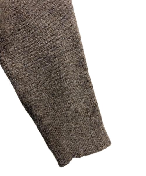 DRIES VAN NOTEN（ドリスヴァンノッテン）DRIES VAN NOTEN (ドリスヴァンノッテン) ウールニットジャケット ブラウン サイズ:Ｍの古着・服飾アイテム