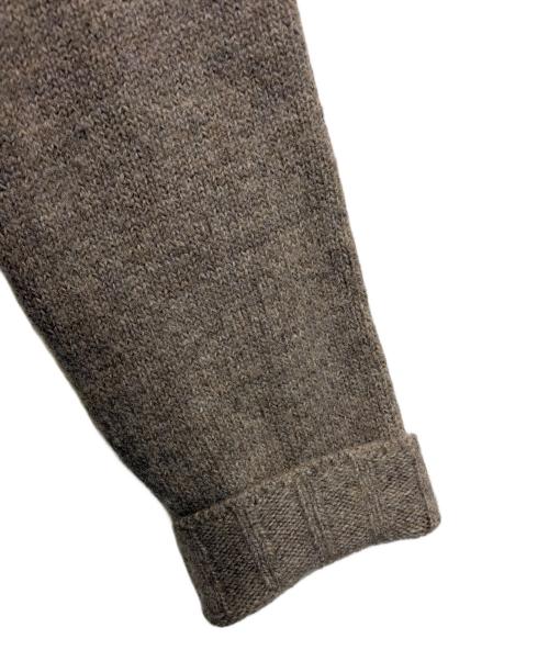 DRIES VAN NOTEN（ドリスヴァンノッテン）DRIES VAN NOTEN (ドリスヴァンノッテン) ウールニットジャケット ブラウン サイズ:Ｍの古着・服飾アイテム