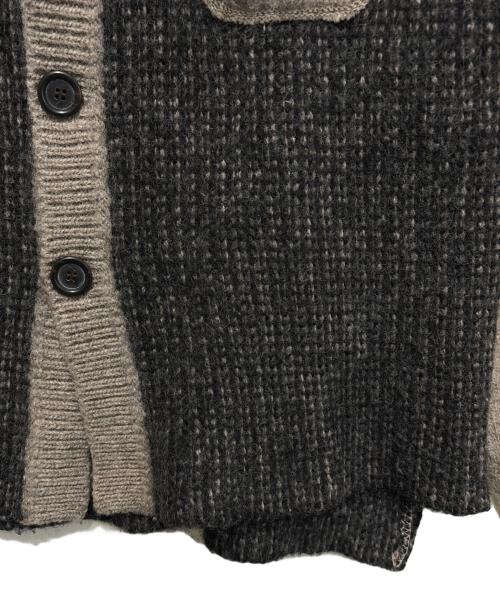 DRIES VAN NOTEN（ドリスヴァンノッテン）DRIES VAN NOTEN (ドリスヴァンノッテン) ウールニットジャケット ブラウン サイズ:Ｍの古着・服飾アイテム