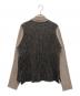 DRIES VAN NOTEN (ドリスヴァンノッテン) ウールニットジャケット ブラウン サイズ:Ｍ：10000円