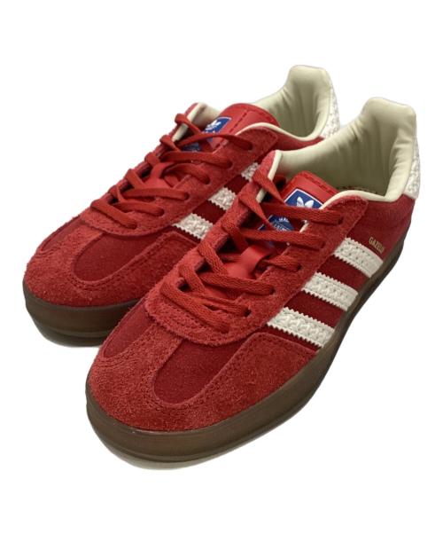 adidas（アディダス）adidas (アディダス) ガゼル インドア レッド サイズ:US5の古着・服飾アイテム