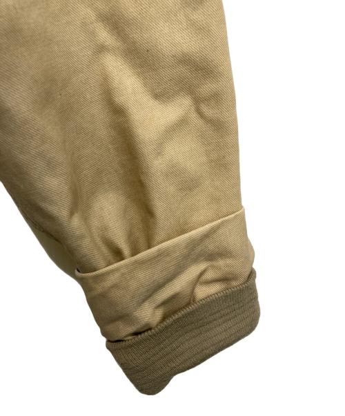 stussy（ステューシー）stussy (ステューシー) 裏ボアミリタリージャケット ベージュ サイズ:Lの古着・服飾アイテム