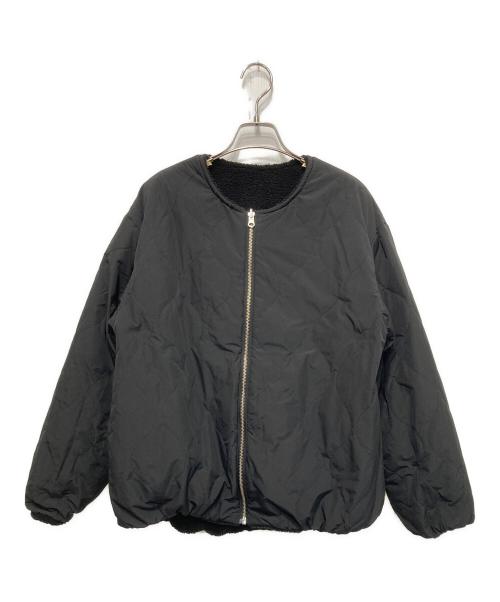 JOURNAL STANDARD relume（ジャーナルスタンダード レリューム）JOURNAL STANDARD relume (ジャーナルスタンダード レリューム) リバーシブルボアブルゾン ブラック サイズ:FREEの古着・服飾アイテム