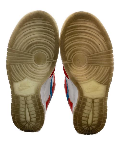 NIKE（ナイキ）NIKE (ナイキ) FRUiTY PEBBLES (フルーティー ペブルス) ダンク ローQS ホワイト×レッド サイズ:US8.5の古着・服飾アイテム