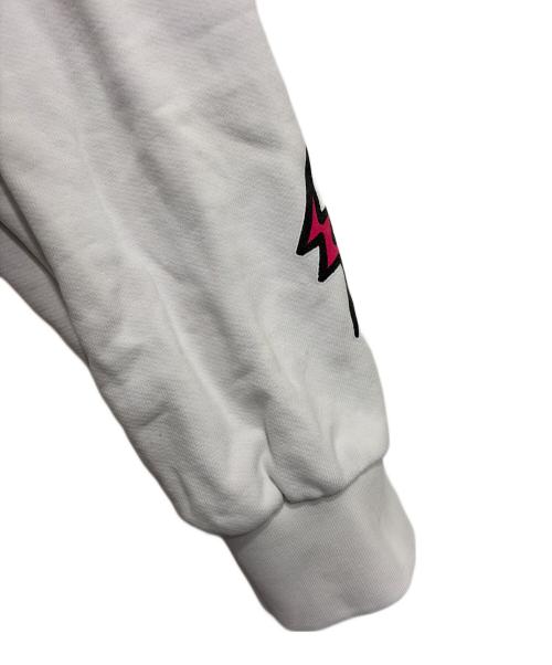 JBalvin（ジェーバルヴィン）JBalvin (ジェーバルヴィン) KAIKAI KIKI (カイカイキキ) プルオーバーパーカー ホワイト サイズ:Ｍの古着・服飾アイテム