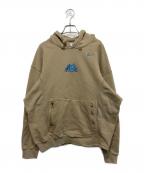 NIKE×OFFWHITEナイキ×オフホワイト）の古着「プルオーバーパーカー」｜ベージュ