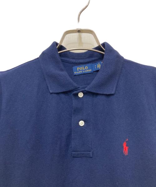 POLO RALPH LAUREN（ポロ・ラルフローレン）POLO RALPH LAUREN (ポロ・ラルフローレン) 半袖ポロシャツワンピース ネイビー サイズ:Sの古着・服飾アイテム